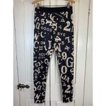 Ouija Board Leggings Small Waist 27"‎ Black Goth Witch Occult Oracle Spirit READ Photo 2