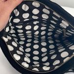 Mossimo suede boho fringe tassel Top zipper clutch Black Photo 8