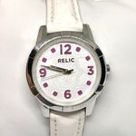 Relic  women’s watch 35mm Quartz analog all stainless steel 30M WR running Photo 0
