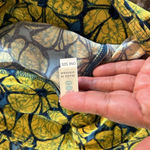 LuLaRoe Women's  Yellow Blue Floral Flowers Leggings Size O/S EUC #1187 Photo 3