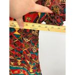 Vtg Rabbit Rabbit Top Womens 14P Button Up Folk Artsy Boho Tribal Earthy Indie Photo 4