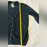 Worthington Black V-Neck Button-Up Women's cardigan Sweater small Photo 3