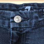 7 For All Mankind Women’s ‘A’ Pocket Dark Wash Flare Denim Jeans Photo 5