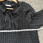 DR2 Black Pink Floral Long Sleeve Dress Comfy Casual Fall XL Photo 4