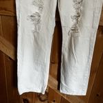 Aeropostale  Woman's 16R‎ 90s Baggy White Distressed Jeans New No Tags Photo 2