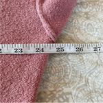 Free People  Take Me Places Pink Oversized V-Neck Sweater Extra Small Photo 13