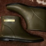 Alice + Whittles Olive Ankle Rain Boot Size 10 Green Photo 0
