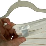 LAKE 100% Pima Cotton White Striped Crew Long Sleeve Pajama Shirt Womens XL Photo 2