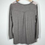 Anthropologie Akemi + Kin Fauna Jungle Cat Print Henley Photo 3