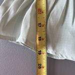 Poof New York  Shirt Womens Sz M Mint Green Cottage Ruffle Eyelet Top Blouse Photo 10