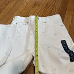 J.Crew ‎ NWT Wide-leg Embroidered Cropped Jean in Ivory Denim Embroidery Size 26 Photo 8