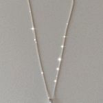 Boutique Purple Gem Silver Necklace Photo 4