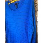 Lane Bryant  Blue Long Sleeve Top Woman’s Size 22/24 Photo 1