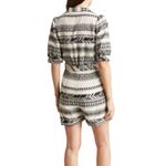 Anthropologie  dRA Jacquard Cotton‎ Romper NWT Size Large Photo 1