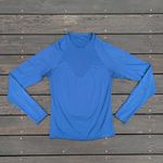 Patagonia Blue Capilene Performance Base Layer Long Sleeve Shirt Athletic Top Photo 9