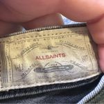 All Saints Faded Black/Grey Ashby Low-Rise Skinny Fit Jeans size 28 Photo 2