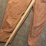 A New Day  Pants Womens 12 Stretch Rust Orange Cargo High Rise Tapered Ankle Photo 5