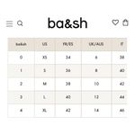 Ba&sh wolga solid cherry red strappy maxi dress size 2 or medium Photo 13