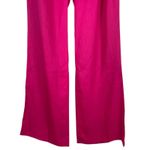 Veronica Beard  Robinne Wide Leg Linen Blend Pants Fuchsia Pink Size 8 Photo 8