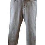 Merona Women’s Gray Stretch Ankle Crop Pant Size 6 Photo 0