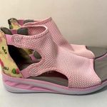 JBU Sport Nanette Wedge Ankle Sandal Pink Floral Mesh Summer Comfort Casual 9.5M Size 9.5 Photo 0