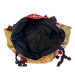 Authentic Vintage Y2K Mexican Floral Embroidered Handmade Shoulder Pom Pom Purse Photo 8