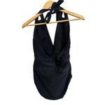 Ted Baker London Ralinda Halter One-Piece Swimsuit Black Size 4 Photo 4