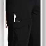 Jockey Black scrub Pants with Elastic Waistband Sz:PM Size M Photo 2
