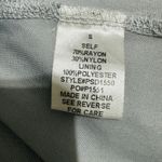 Polagram  Light Blue Embroidery Long Sleeves Cottagecore Peasant Zippered Dress S Photo 15