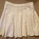 Princess Polly Polly Princess white pleated skirt, sz S Photo 0