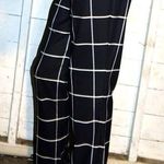 Express Black White Checkerboard Pants 4 Photo 2