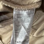 Free People  SZ 12 Billie Chino Shorts Hi-Rise Pleated Pocket Zip-Fly Almond Milk Photo 7