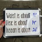 A New Day Size XXL Jogger Pants High Rise Woven Ankle Olive Green Womens Pull On Photo 9