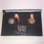 Kay Lou Gold Tone & Shimmer Enamel Retro Pierced Earrings Photo 3