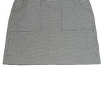 Ann Taylor Loft Petite Skirt Size 14P Blue White Check Stretch Blend Lined Women Photo 2