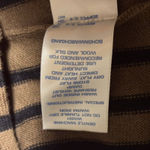 Boden Size 10 Brown Striped Wool Cotton Knit Sweater Dress Photo 5