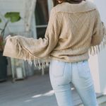 These Three Boutique Caylee Fringe Sweater Photo 1