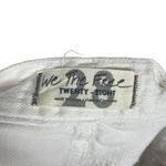 Free People Loving Good Vibrations Denim Shorts in White Size 28 Photo 10