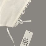 Gilly Hicks NWT Cotton Side Lace up Corset Size Small Photo 6