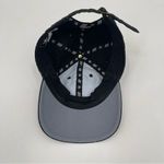 Adidas Baseball Hat Black White Embroidered Logo Adjustable Strap Cotton O/S Photo 6