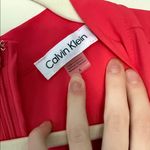 Calvin Klein NWT chic hot pink pantsuit with v-neck Photo 1