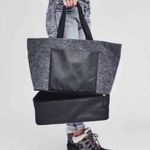 DSW new grey travel weekender bag w/shoe section Photo 0