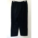 Vintage Appleseeds Black Slacks Dress Wool Blend Career Pants Front Pockets 14P Photo 1