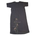 NWT Vintage Blue Fish Calla Maxi in Raven 1998 Botanicals Long T Photo 5