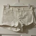Abercrombie & Fitch White Shorts Photo 0
