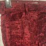 Altar'd State velvet pull on Maroon pants flared retro hippie size Small witchy Photo 2
