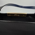 Longchamp  Le Foulonne City Black Leather Tote Bag Photo 5