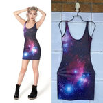 Blackmilk  Purple Galaxy Minidress XS Photo 0