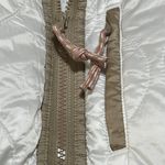 Old Navy Women's Full Zip Sherpa Jacket Cream Brown Size XS Extra Small Photo 4