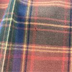 Vintage 80s Orange Brown Blue Plaid Culotte Shorts Wool High Rise Size 12 *Read Photo 14